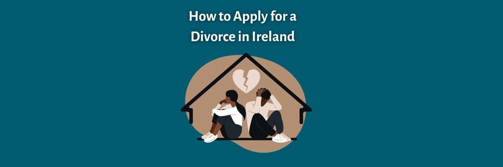 a couple sitting backing each other, divorce guide: legal process for separation in ireland